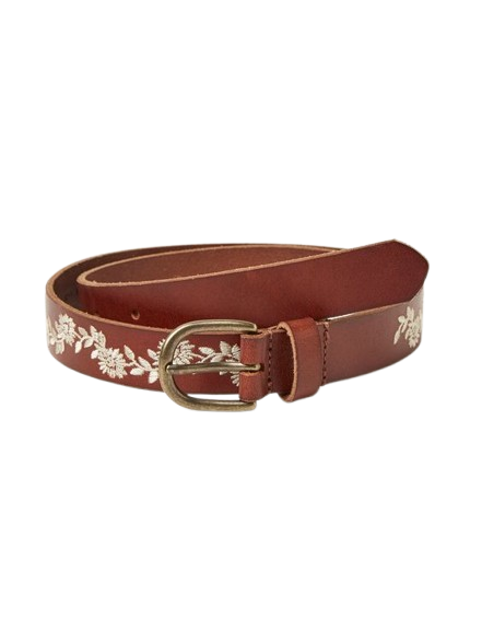 Floral Embroidered Belt – Add a Playful Touch of Elegance