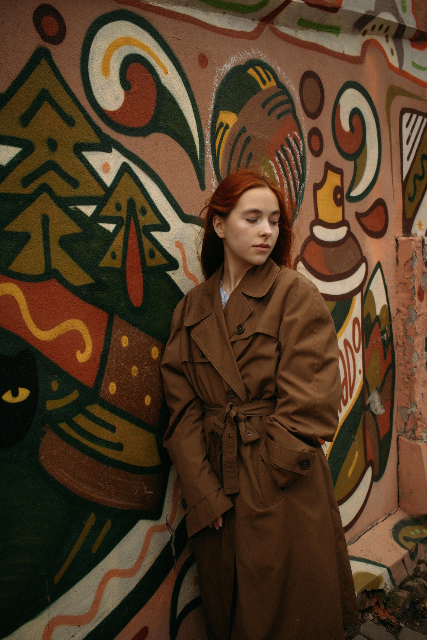 Merlin Brown Trench Coat – Timeless Elegance with a Modern Edge